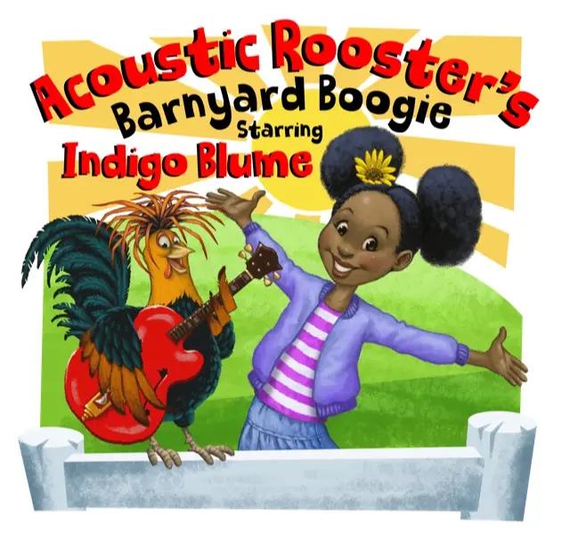 Acoustic Rooster's Barnyard Boogie: Indigo Blume